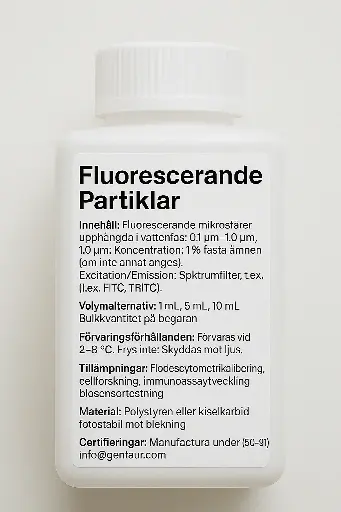 [CFP-5066-2] Carboxyl Fluorescent Particles, CyBlue, 1%w/v, 5.0-5.9µm, 2mL